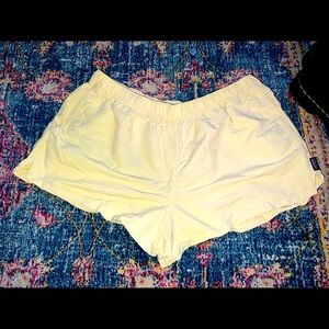 Selling yellow patagonia shorts! Size Large